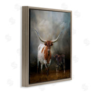 Kelley Parker | Longhorn and Calf Babysitter