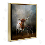 Kelley Parker | Longhorn and Calf Babysitter