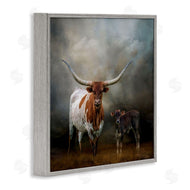 Kelley Parker | Longhorn and Calf Babysitter