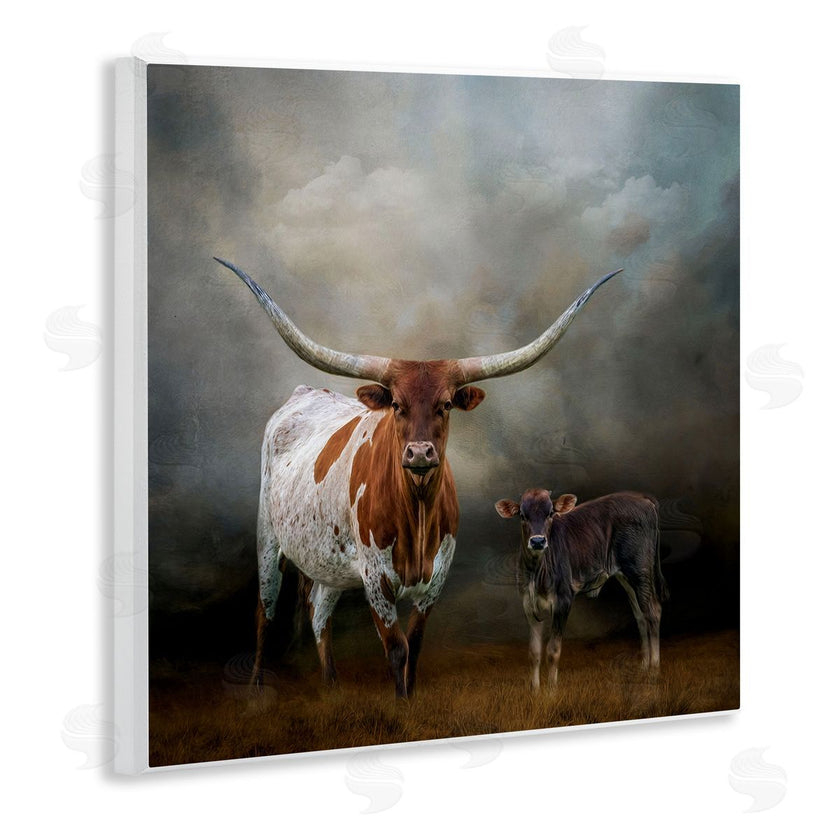 Kelley Parker | Longhorn and Calf Babysitter