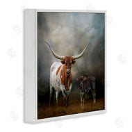 Kelley Parker | Longhorn and Calf Babysitter