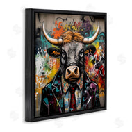 Lazar Studio | Urban Graffiti Bull