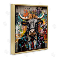 Lazar Studio | Urban Graffiti Bull