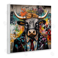 Lazar Studio | Urban Graffiti Bull