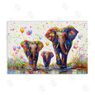 Leon Devenice | Elephants and Celebration Balloons