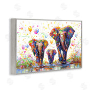 Leon Devenice | Elephants and Celebration Balloons