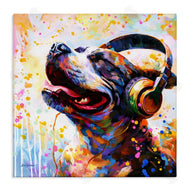 Leon Devenice | Happy Dog and Headphones