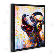 Leon Devenice | Happy Dog and Headphones