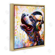 Leon Devenice | Happy Dog and Headphones