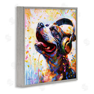 Leon Devenice | Happy Dog and Headphones