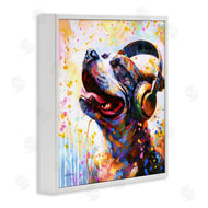 Leon Devenice | Happy Dog and Headphones