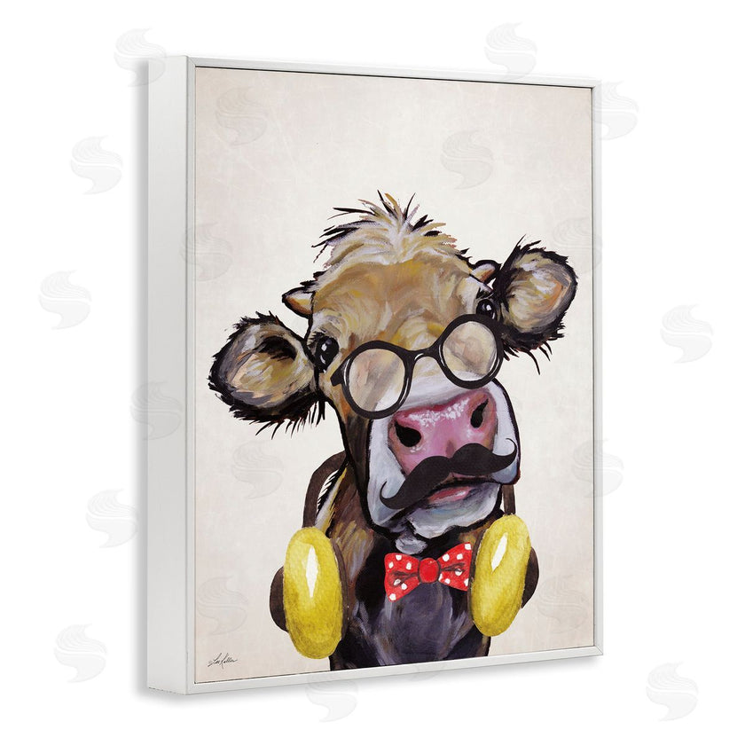 Lee Keller | Hipster Cow and Headphones
