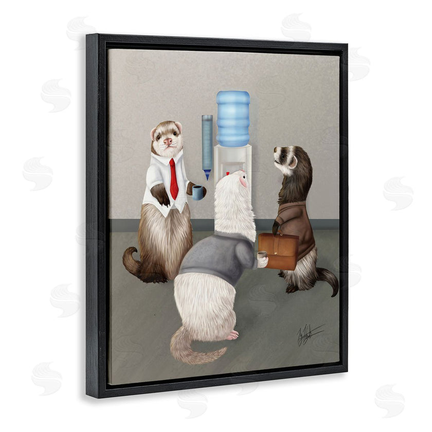 Mehu Art | Office Ferrets Water Cooler