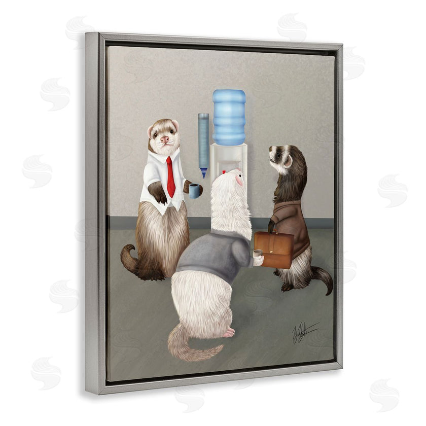 Mehu Art | Office Ferrets Water Cooler