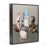 Mehu Art | Office Ferrets Water Cooler