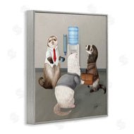 Mehu Art | Office Ferrets Water Cooler