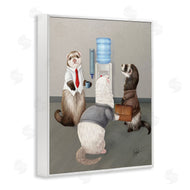 Mehu Art | Office Ferrets Water Cooler