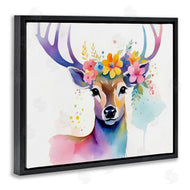 Amber Clarkson | Floral Garland Deer