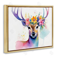 Amber Clarkson | Floral Garland Deer