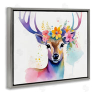 Amber Clarkson | Floral Garland Deer
