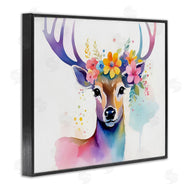 Amber Clarkson | Floral Garland Deer