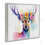 Amber Clarkson | Floral Garland Deer