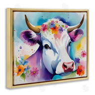 Amber Clarkson | Flower Speckled Cow
