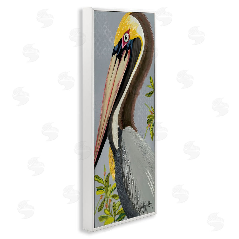 Jennifer Peck | Pelican on Grey
