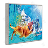 Masey St. Studios | Underwater Swimming Dog