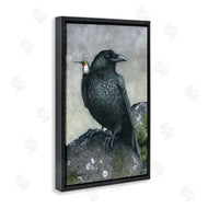 Maggie Vandewalle | Crow and Hummingbird Perched