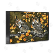 Maggie Vandewalle | Inquisitor Owls Autumn Branch