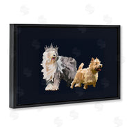 Amelia Noyes | Dog Duo with Crowns