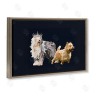 Amelia Noyes | Dog Duo with Crowns