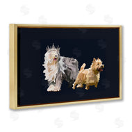 Amelia Noyes | Dog Duo with Crowns