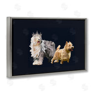Amelia Noyes | Dog Duo with Crowns