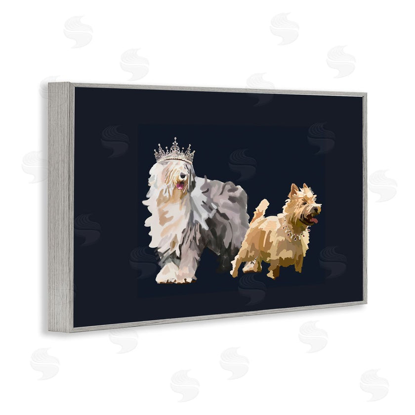Amelia Noyes | Dog Duo with Crowns