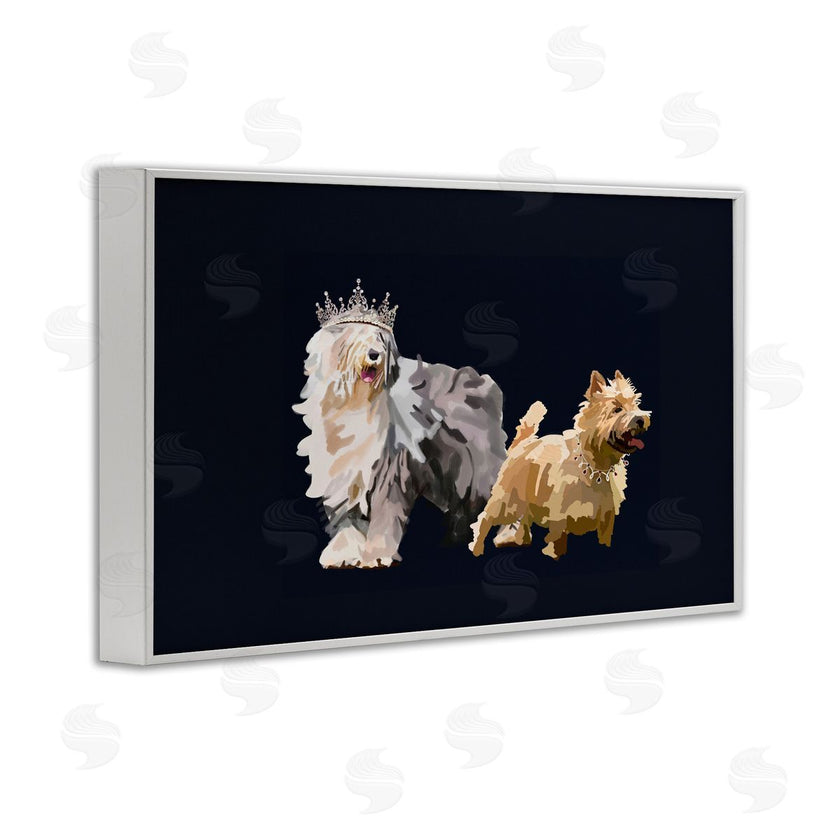 Amelia Noyes | Dog Duo with Crowns