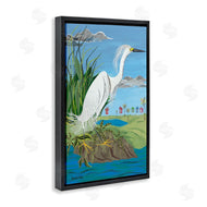 Jennifer Peck | Egret Perched on Shore