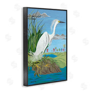 Jennifer Peck | Egret Perched on Shore