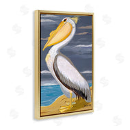 Jennifer Peck | White Pelican on Shore