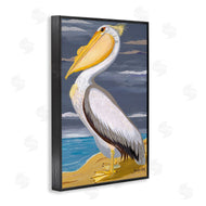 Jennifer Peck | White Pelican on Shore