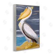 Jennifer Peck | White Pelican on Shore