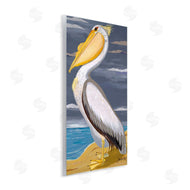 Jennifer Peck | White Pelican on Shore