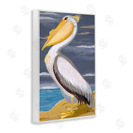 Jennifer Peck | White Pelican on Shore