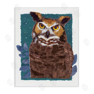 Nancy Overton | Stern Owl Portrait