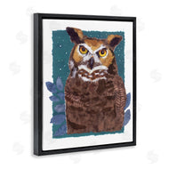 Nancy Overton | Stern Owl Portrait