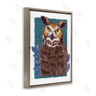 Nancy Overton | Stern Owl Portrait