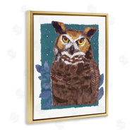 Nancy Overton | Stern Owl Portrait