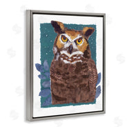 Nancy Overton | Stern Owl Portrait
