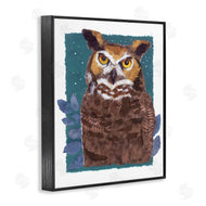 Nancy Overton | Stern Owl Portrait